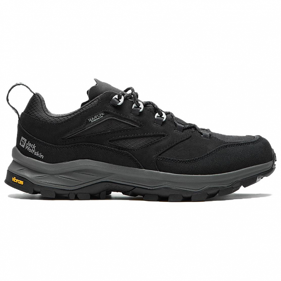 Jack Wolfskin Slip-Resistant Low-Top Trekking Shoes Women's Dark Gray Blue купить в интернет-магазине Yoocart с быстрой доставкой по России.