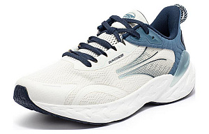 361° Popping Foam 3 Cushioning Anti-Slip And Wear-Resistant Low-Top Running Shoes Men's White Blue 1 2973002