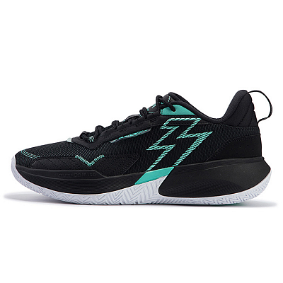 361° Big3 Team Cushioning, Slip Resistant, Abrasion Resistant, Breathable Low Top Basketball Shoes Men's Black Blue