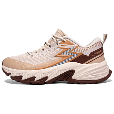 361° Anti-Slip Wear-Resistant Low-Top Outdoor Shoes Men's White Brown