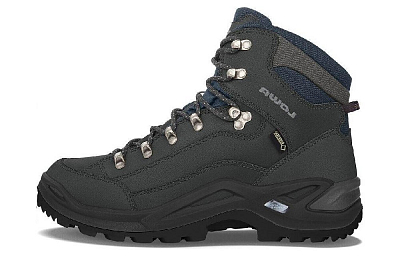 Lowa Renegade GTX Mid High-Top Outdoor Shoes Men's Dark Gray