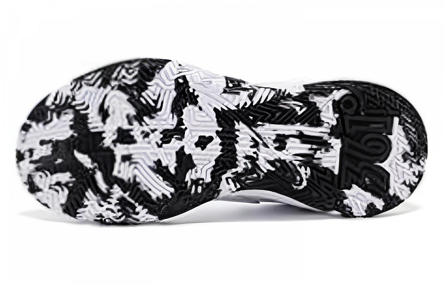 361° Cushioning Wear-Resistant Low-Top Basketball Shoes Men's White Black