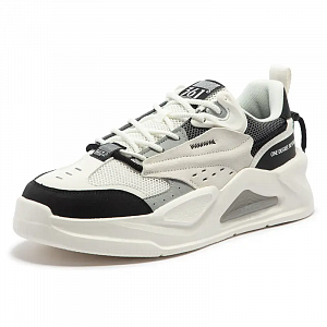 361° Jincheng Breathable Low-Top Skateboard Shoes Men's White Black 1 2974165