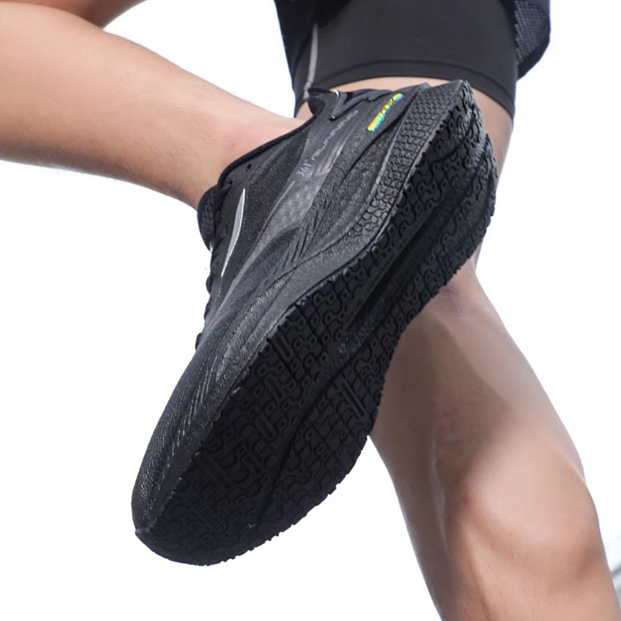 361° Speed Boost CQT Cushioning Wear-Resistant Low-Top Casual Running Shoes Men's Black