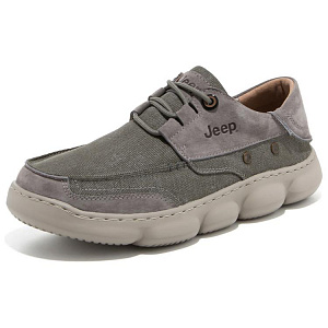 Jeep Low Top Casual Shoes Men's Gray 1 2975035
