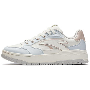 Anta 982 Anti-Slip Wear-Resistant Low-Top Skateboard Shoes Women's White Blue