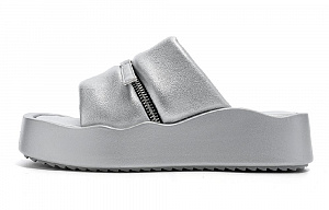 EBLAN Slide Slippers Women's Silver