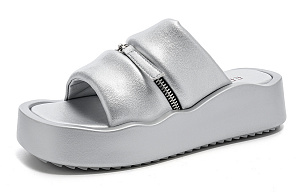 EBLAN Slide Slippers Women's Silver 1 2975082