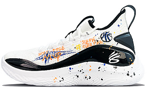 Under Armour Curry 8 Basketball Shoes Unisex Low top Black/Blue