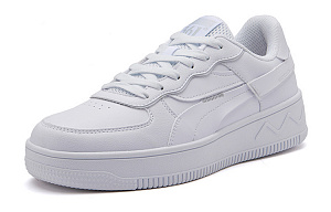 361° Slip-Resistant Low-Top Skateboard Shoes Men's Bright White 1 2975194