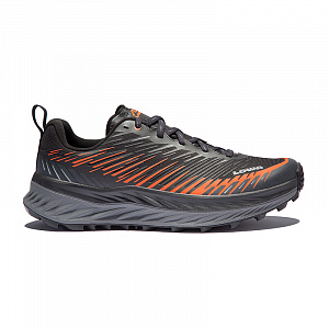 Lowa Cushioned Anti Slip Wear Resistant Waterproof And Breathable Low Top Running Shoes Men's Black Orange 1 2975256