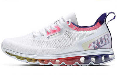 361° Running Shoes Women's Low-Top White Red