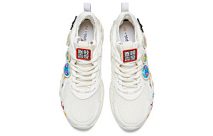 361° QU!KFOAM Shock Absorbers With Slip Resistant Features Mid Top Running Shoes Women's Feather White 1 2975290