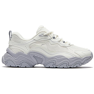 Anta Meteorite Anti-Slip Wear-Resistant Low-Top Casual Shoes Women's White Gray 1 2975300
