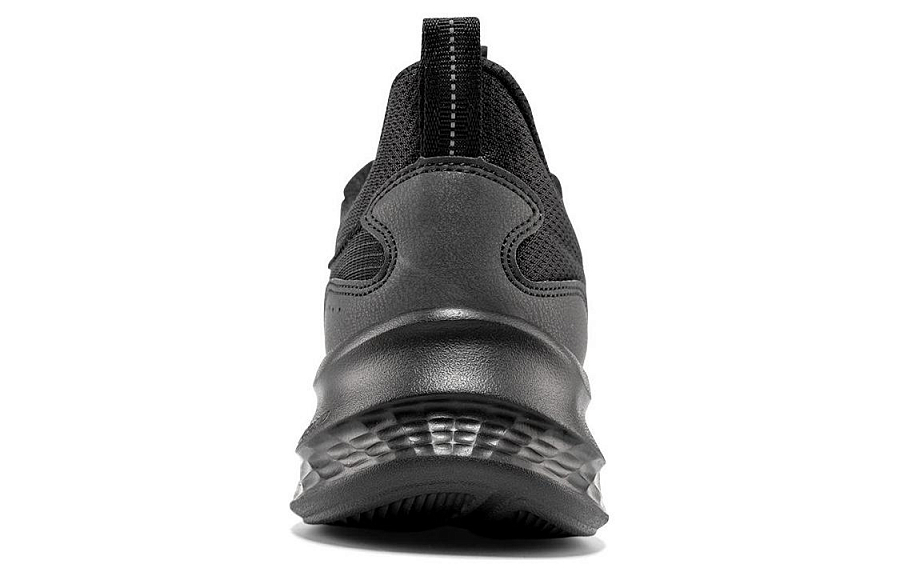 361° Anti-Slip Wear-Resistant Low-Top Running Shoes Men's Obsidian Black