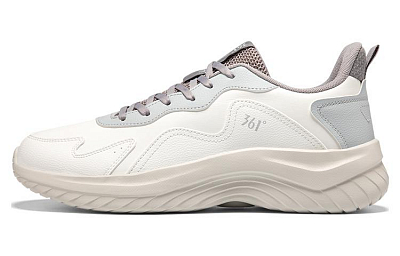 361° Anti-Slip Wear-Resistant Low-Top Running Shoes Men's Gray