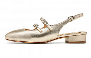 EBLAN Mary Jane Shoes Women's Gold