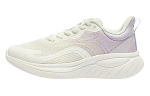 361° SOFTSTEP 3.0 Cushioning Breathable Lightweight Low-Top Running Shoes Women's White Purple