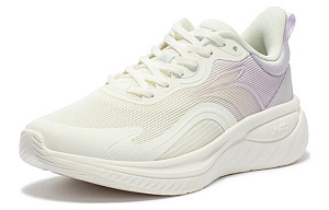 361° SOFTSTEP 3.0 Cushioning Breathable Lightweight Low-Top Running Shoes Women's White Purple 1 2977747