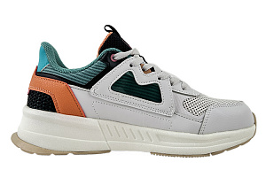 361° QU!KFOAM Low-Top Sports Casual Shoes Men's Gray Cyan 1 2977794