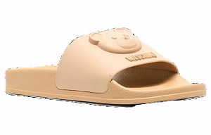 MOSCHINO Slide Slippers Women's Umber 1 2977835
