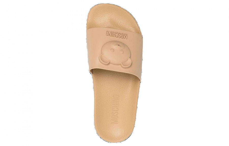 MOSCHINO Slide Slippers Women's Umber купить в интернет-магазине Yoocart с быстрой доставкой по России.
