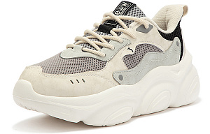 361° Low Top Sports Casual Shoes Women's Gray Beige 1 2977841