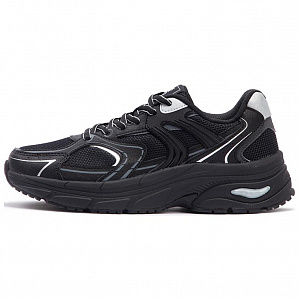 361° Anti-Slip Wear-Resistant Low-Top Casual Shoes Women's Black Gray