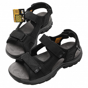 CAT Beach Sandals Men's Black 1 2977994