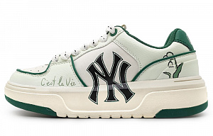 MLB Chunky Liner Slip-Resistant Cushioning Wear-Resistant Low-Top Skateboard Shoes Unisex Green
