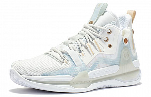 361° AG1 Pro Basketball Shoes Men's Mid top Silver White 1 2978042