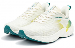361° Popping Foam 3.0 Cushioned Slip Resistant Abrasion Resistant Low Top Running Shoes Men's White Green Yellow 1 2978110