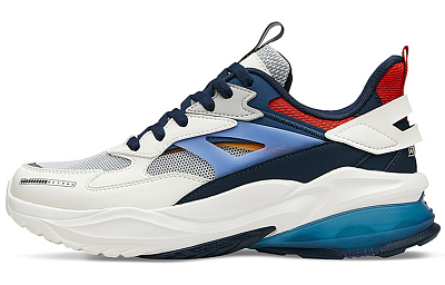361° Osmo 3.0 Chunky Sneakers Men Low-Top White/Ink Blue