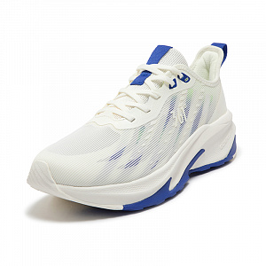 361° Cushioning Breathable Low-Top Casual Running Shoes Men's White Blue 1 2978852