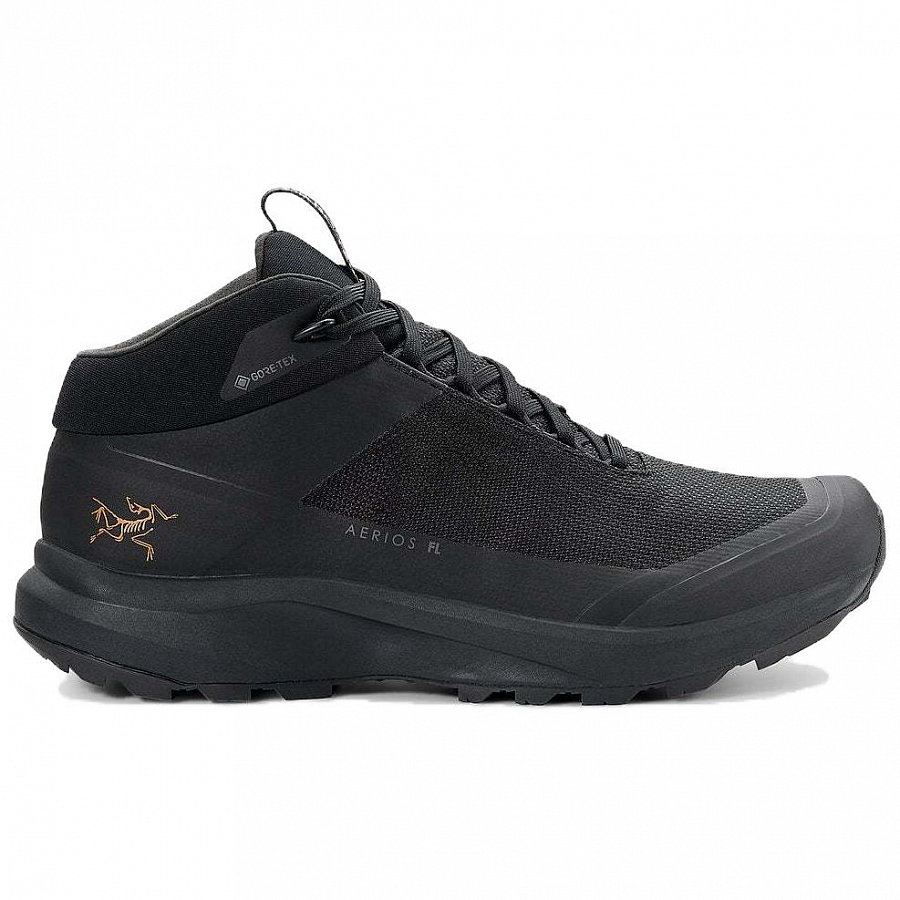 Arcteryx Aerios FL Abrasion Resistant Waterproof And Breathable Mid Top Hiking Shoes Women's Black купить в интернет-магазине Yoocart с быстрой доставкой по России.