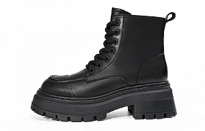 EBLAN Ankle Length Martin Boot Women's Black