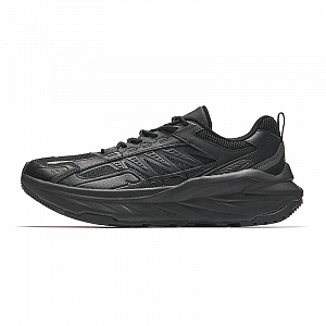 Anta Running Collection Anti-Slip Wear-Resistant Low-Top Casual Running Shoes Women's Black Gray