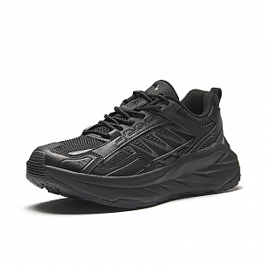 Anta Running Collection Anti-Slip Wear-Resistant Low-Top Casual Running Shoes Women's Black Gray 1 2979808