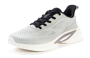 361° Shock Absorbers Slip Resistant, Abrasion Resistant, Breathable Low Top Running Shoes Men's Photon Gray 1 2979857