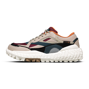 Skechers Wear-Resistant Running Shoes Men's Taupe/Multicolor