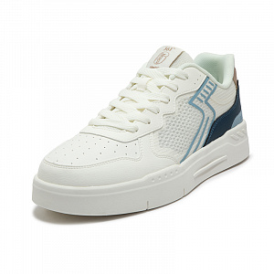 361° Balance Breathable Mid-Top Skateboard Shoes Men's White Blue 1 2980100