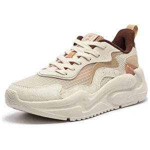 361° Slip-Resistant Low-Top Casual Shoes Women's Beige Brown 1 2980137