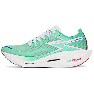 361° Fly Burn 3 Cushioning Breathable Low Top Carbon Plate Marathon Running Shoes Unisex Green White