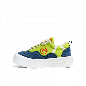 Acupuncture Low-Top Casual Shoes Unisex Fairy Grass Green 1 2980245
