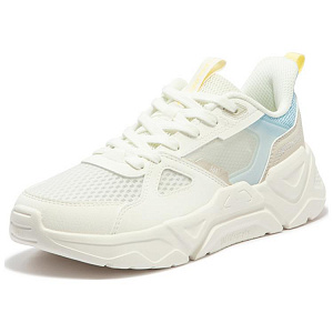 361° Cushioning Wear-Resistant Low-Top Casual Shoes Women's White Blue 1 2980393