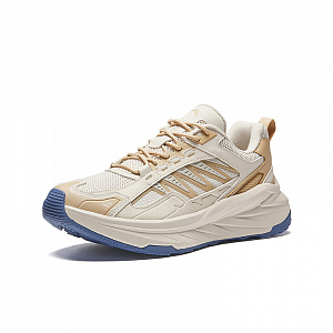 Anta Running Collection Anti-Slip Wear-Resistant Low-Top Casual Running Shoes Men Beige Brown 1 2980403