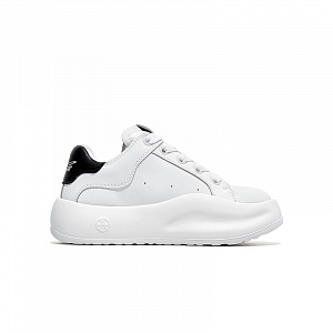 Acupuncture Balance Height Increasing Low-Top Skateboard Shoes Unisex Black White 1 2980428