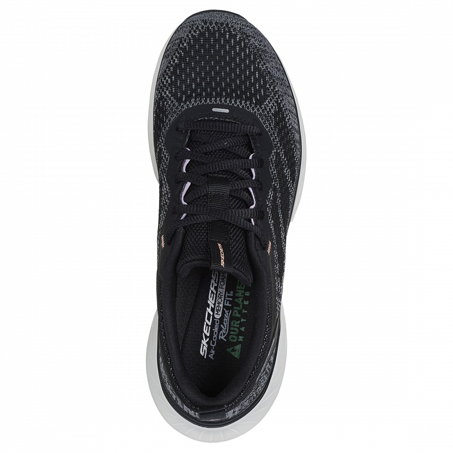 Skechers Relaxed Fit Low Top Casual Shoes Women's Black купить в интернет-магазине Yoocart с быстрой доставкой по России.