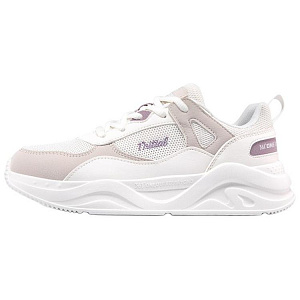 361° Cushioning And Breathable Low top Running Shoes Women's White Purple