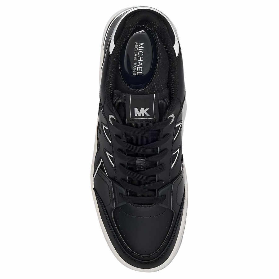 Michael Kors Rebel Lace-up Leather Sneakers купить в интернет-магазине Yoocart с быстрой доставкой по России.